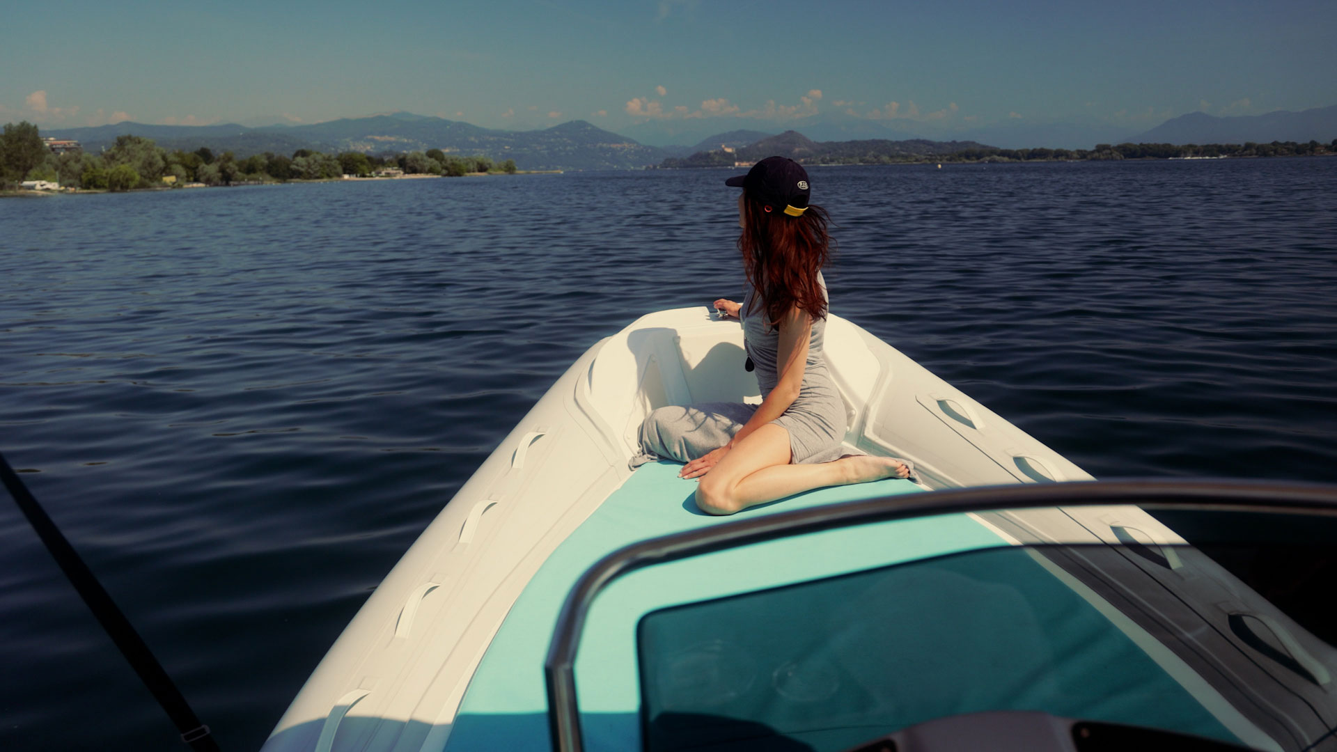 Uscita in barca sul Lago Maggiore con il Gommone 40 CV di Maggiore Boat Experience